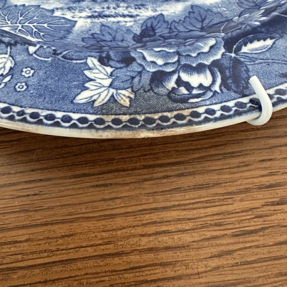 Wedgwood Blue Transferware Decorative Plate - U.S. Capitol Commemorative - Picture 10 of 10